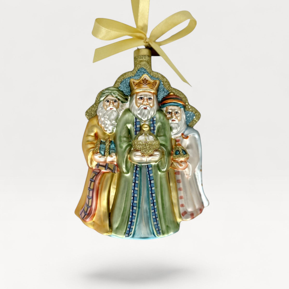Three Wise Men Blown Glass Christmas Ornament – 2026 First Edition