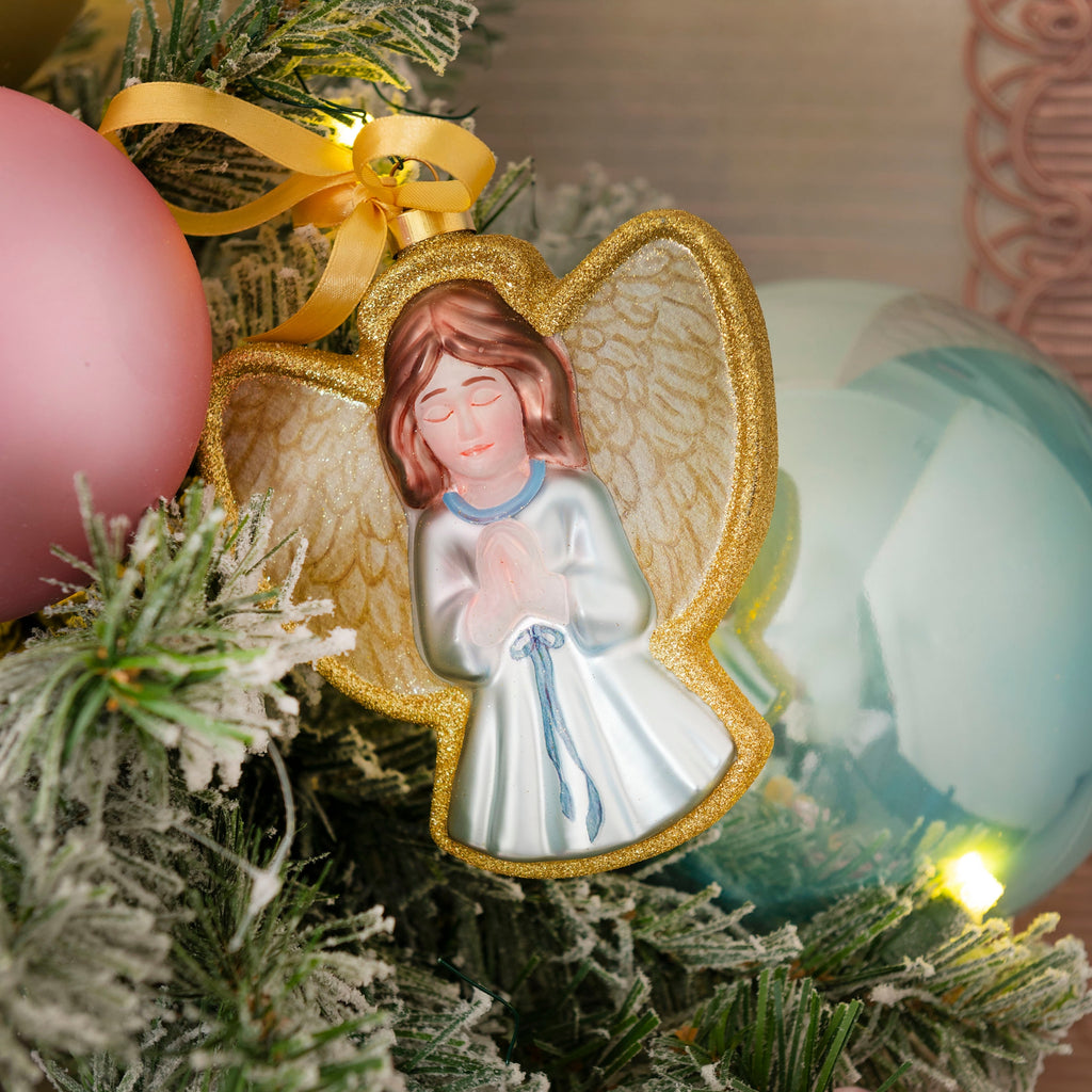 Lauren Clyburn Angel Blown Glass Christmas Ornament – 2026