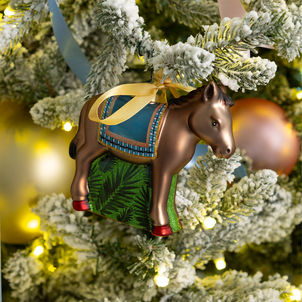 2026 Nativity donkey collectible ornament