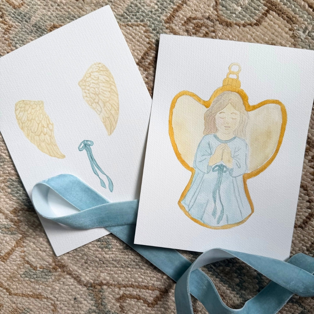 Lauren Clyburn Angel Blown Glass Christmas Ornament – 2026